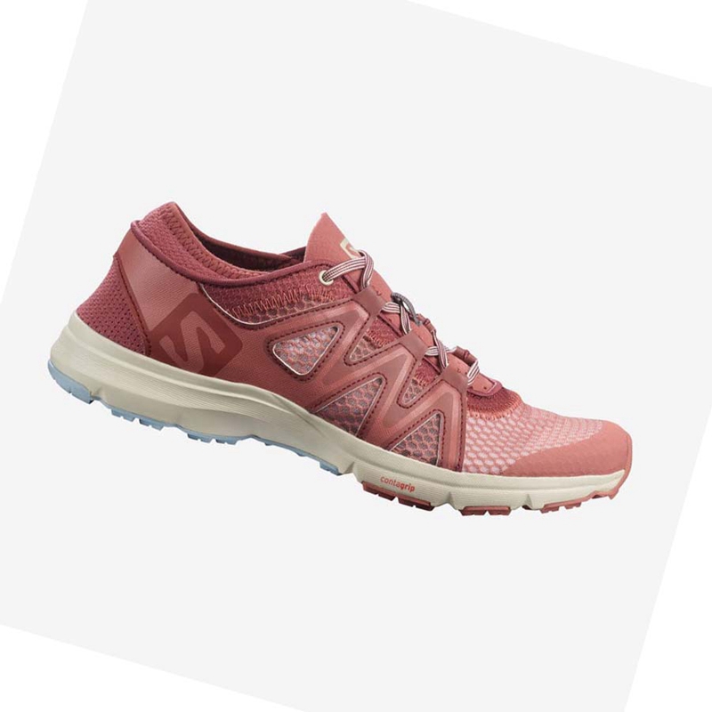 Sapatos Agua Salomon CROSSAMPHIBIAN SWIFT 2 Feminino Vermelhas | 60748-TISA