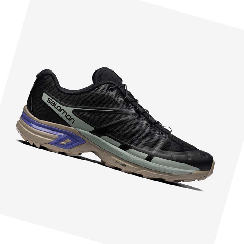 Tenis Salomon XT-WINGS 2 Feminino Pretas Azuis | 02648-KOSH